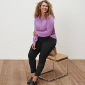 ♕ Жіночі елегантні стрейчеві штани від Tchibo, розмір наш 50-52(44 євро)