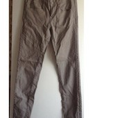 Серые джинсы брюки скинни zara оригинал 36 s