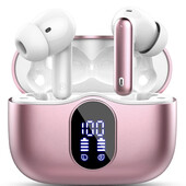 шикарные и качественные беспроводн.наушники с басами стереозвуком Btootos A90 Pro с шумоподавлением