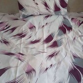 Простирадло євро та дві наволочки 50х70 см. Бязь Голд Люкс.