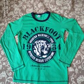 Стильний, бавовняний реглан (134/140р.)