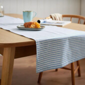 ♕ Якісна скатертина настільна доріжка, повний принт, розмір 40 х 180 см,