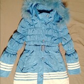 Великий розпродаж курточок б/в. Дешево. Гарна курточка, написано на 128 см зріст