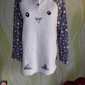 Симпатична. Тепленька піжама кофтинка