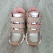 Weestep стильные деми ботиночки экокожа  на девочку размер 30