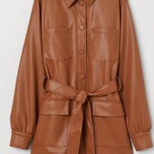 Куртка сорочка в кольорі кемел р. м