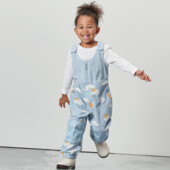 ♕ Термодощові штани з флісовим нагрудником Tchibo (Німеччина) розмір 86-92,б/в