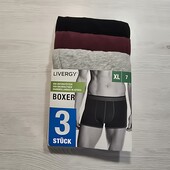 Ліверджи! Трикотажні чоловічі труси, чоловічі боксери Хл розміри 3 шт! Лот 806