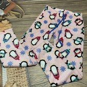 Плюшевые пижамные штаны размер С