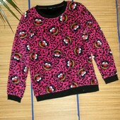 Кофта теплая домашняя пижамная XS