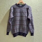 Джемпер теплый мужской шерсть М-L