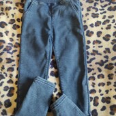 Теплдв стрейчеві джинси на байці