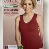 Трикотажна жіноча майка з мереживом Esmara розмір євро М 40/42 ( наш 46-48)