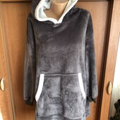 Меховушка, плюшева туника, кофта, худи, 2-3ХL. Siensa, слип, пижама