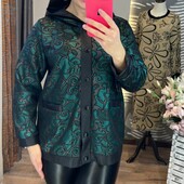 Женская нарядная кофта больших размеров