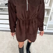 Теплое платье флис Полар двусторонний не кашлатятся