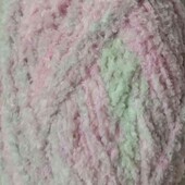 пряжа плюш велюр цвет радужный 