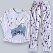 Frozen..Котонова піжама для дівчинки 98/104 рр.Disney.