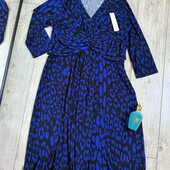 Розпродаж магазину! Класна сукня синій леапард