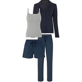 Піжама домашній костюм Esmara бавовна M 40/42 євро, комплект із 4 предметів