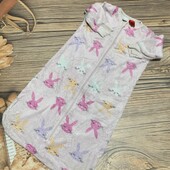 Плюшевый мешочек, слип на 1,5/2 года