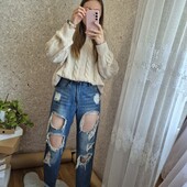 Джинси - рванки, відмінний стан ❤️