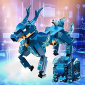 Конструктор Qman "Магический куб трансформер. Олень" Magic Cube of mechanical beasts