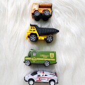 Набір машинок 4 штуки