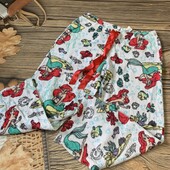 Плюшевые пижамные штаны размер Л/ХЛ, состояние хорошее