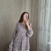 Шикарна блуза, об'ємні рукавички ✨ Як нова!