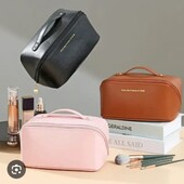 Косметичка цвет кремовый , розовый, коричневый или черный