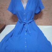 Фірмова жіноча сукня на гудзиках,розмір М ,але дивіться заміри