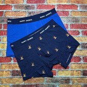 Арт.715 труси боксери чоловічі 2шт happy shorts розмір ХL.