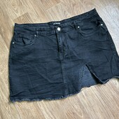 Стильна джинсова спідниця, р.16/18 в гарному стані