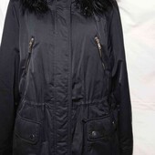 куртка зима,до пояса хутро підкладка ,,54-56