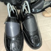 Waldläufer 37.5р натуральна лакована лакована шкіра туфлі mary jane