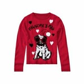 Pepperts Новорічний пуловер для дівчинки 146-152,158-164
