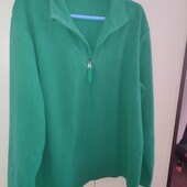 Тёплая флисовая кофта на 52-54р. Состояние отличное.