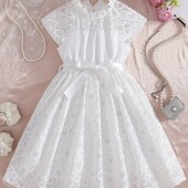 Красивое удобное пышное платье на 9-10 лет.