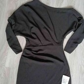 Asos брендовое стильное платье на одно плечо размер S евро 36/38