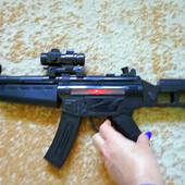 Автомат гвинтівка штурмова зі звуковими та світловими ефектами