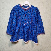 Сукня з цікавим принтом (9-12 міс)