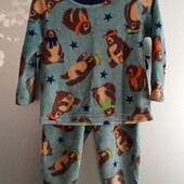 Пижама домашний костюм, мягкий и пушистый 2 года