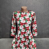 Симпатичное новогоднее платье на девочку, р.140-152