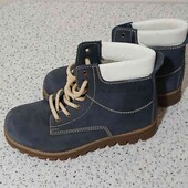 Фірмові черевики, натурпльнм шкіра, 37 р.