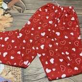 Флисовые пижамные штаны размер м/л