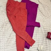 2в1 легінси спортивні з пуш ап