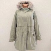 Куртка 60-64 розмір, пог 72 см осінь/весна, тепла зима.