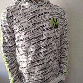 батник худи с капюшоном принтом chapter young хлопок кофта толстовка