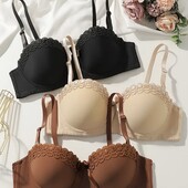 Комфортний жіночий бюстгальтер на поролоні 90C колір на вибір